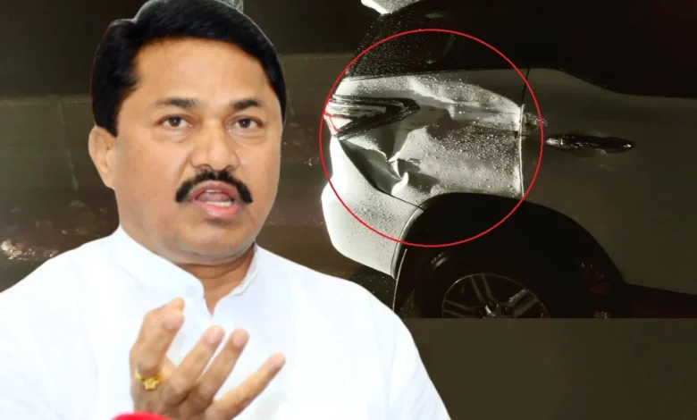 Maharashtra Congress President Nana Patole's car met with an accident