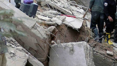 A part of a building collapsed in Thane