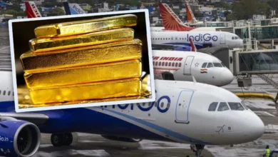 Delhi airport, accused of gold smuggling