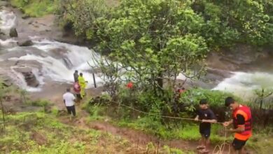 5 members of a family drowned in Bhushi Dam in Lonavala