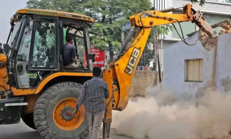 CM Shinde's bulldozer runs