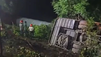 Major accident on Mumbai Express Highway, 5 pilgrims killed