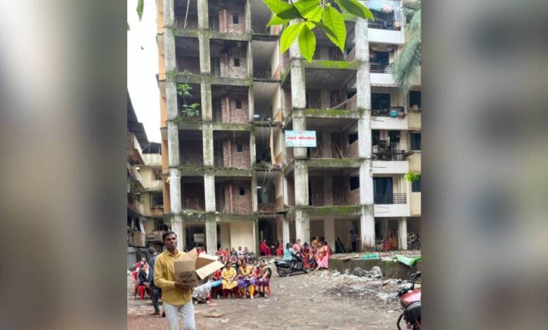 developer of Radhai illegal building in Dombivali Nandivali Panchananda.