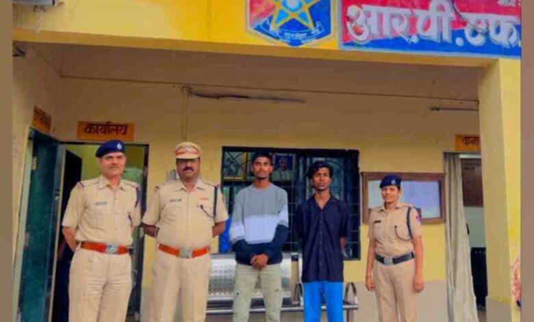 Two youths from Nashik were arrested for making a film in the motorman cabin