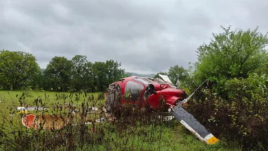 Helicopter crashes near Paud village in Pune