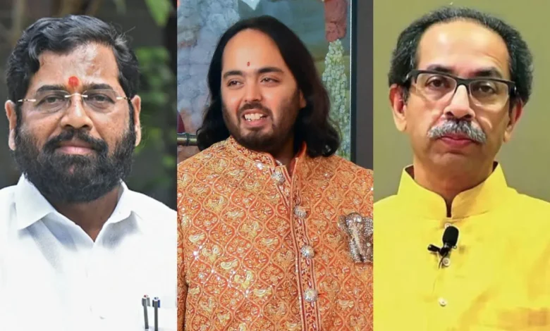 Will there be a political earthquake in Maharashtra? First Anant Ambani reached Uddhav Thackeray's house and later CM Shinde's house